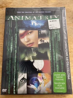 Animatrix (DVD 2003) The Matrix Animated Shorts Rare Sealed