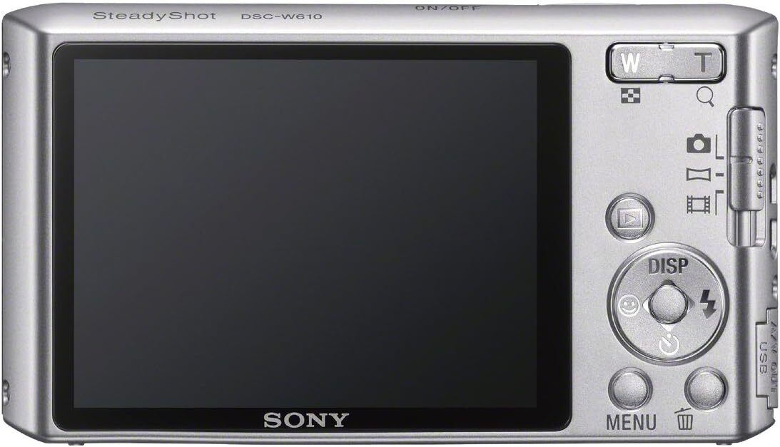 Sony Cyber-shot DSC-W610 14.1MP Digital Camera | 4x Optical Zoom