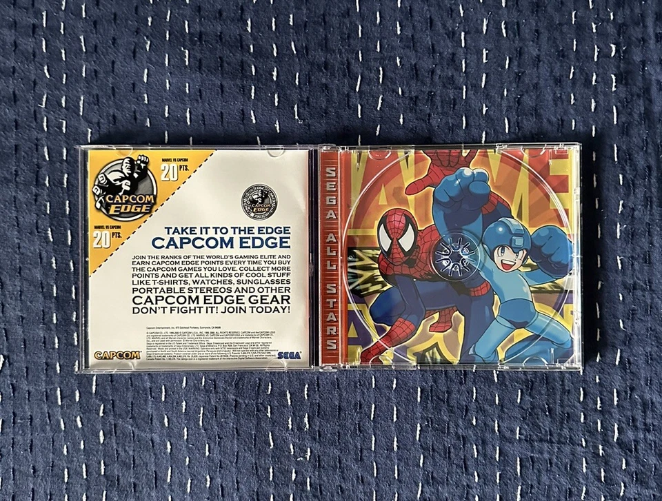 Marvel vs. Capcom: Clash of Super Heroes (Sega Dreamcast, 1999) CIB - Image 3 of 4