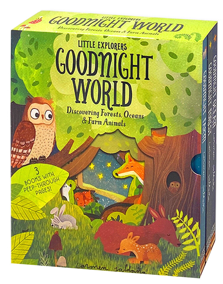 Peep Inside Goodnight World Little Explorers Series 3 Books Collection Box Set - Image 5