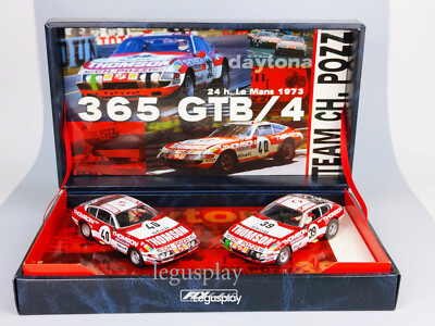 Slot Car Fly 96047 - TEAM-09 Ferrari 365 GTB/4 Daytona 24H. Le Mans 1973