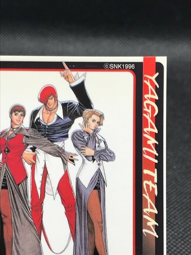 IORI MATURE VICE THE KING OF FIGHTERS '96 SNK Trading Cards Gamest Rare - Picture 5 of 12
