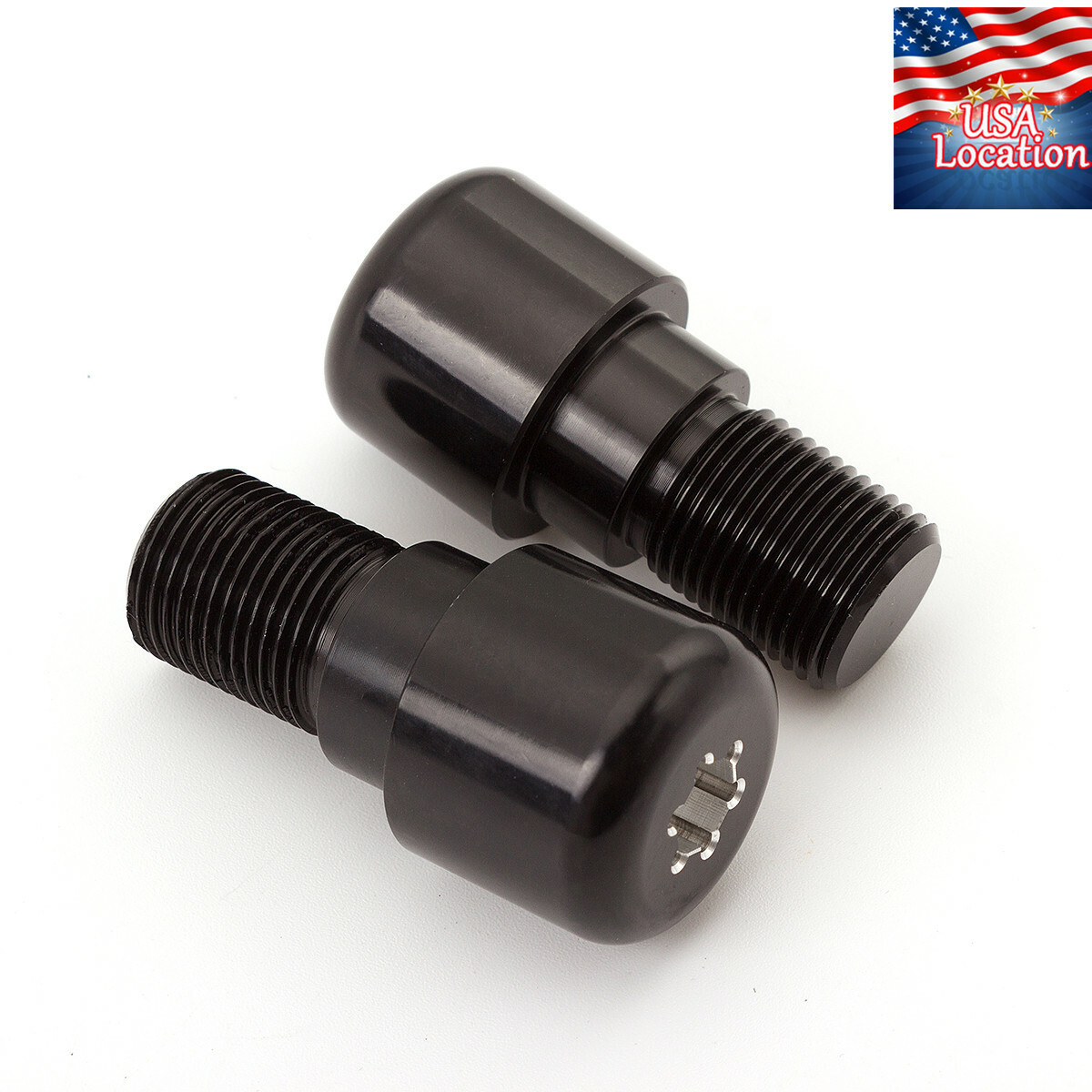 For YZF400 YZF750R YZF1000R 1988-1997 CNC Handle Bar Ends Grip Plug Handlebar US