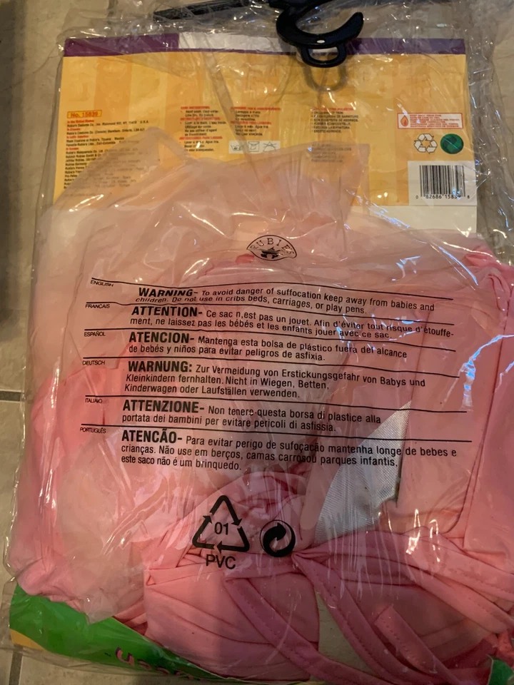 Grande y Hermoso Vestido Rosa Disfraz NUEVO Adulto Hombre Vestido como Mujer NUEVO Rubíes Foto 3 de 3