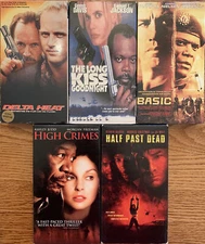 Delta Heat (1992) 5 VHS Action Bundle Anthony Edwards Lance Henriksen