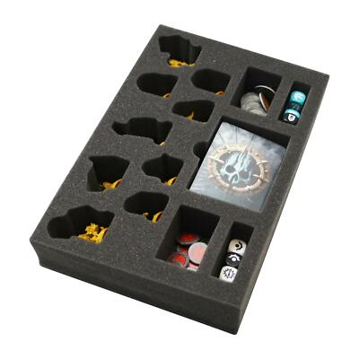 Schaumstoff-Aufbewahrungsschale kompatibel mit Zarbag's Gitz Foam Underworlds: Nightvault
