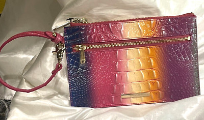 Brahmin Melbourne Collection Wristlet Multicolor MSRP $125