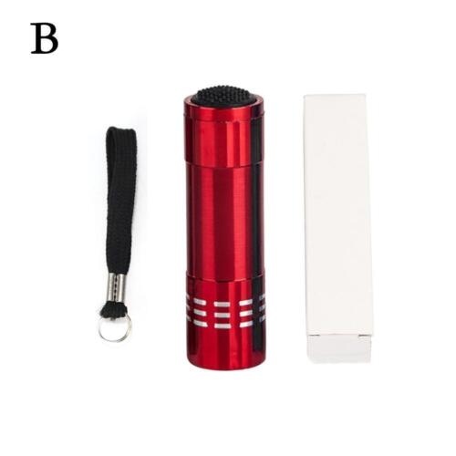 Mini Torch Light Super Bright Weight Flashlight - 9 bright LED NEW - Picture 9 of 11