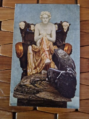 Artist postcard Museum of Fine Arts in Leipzig not used