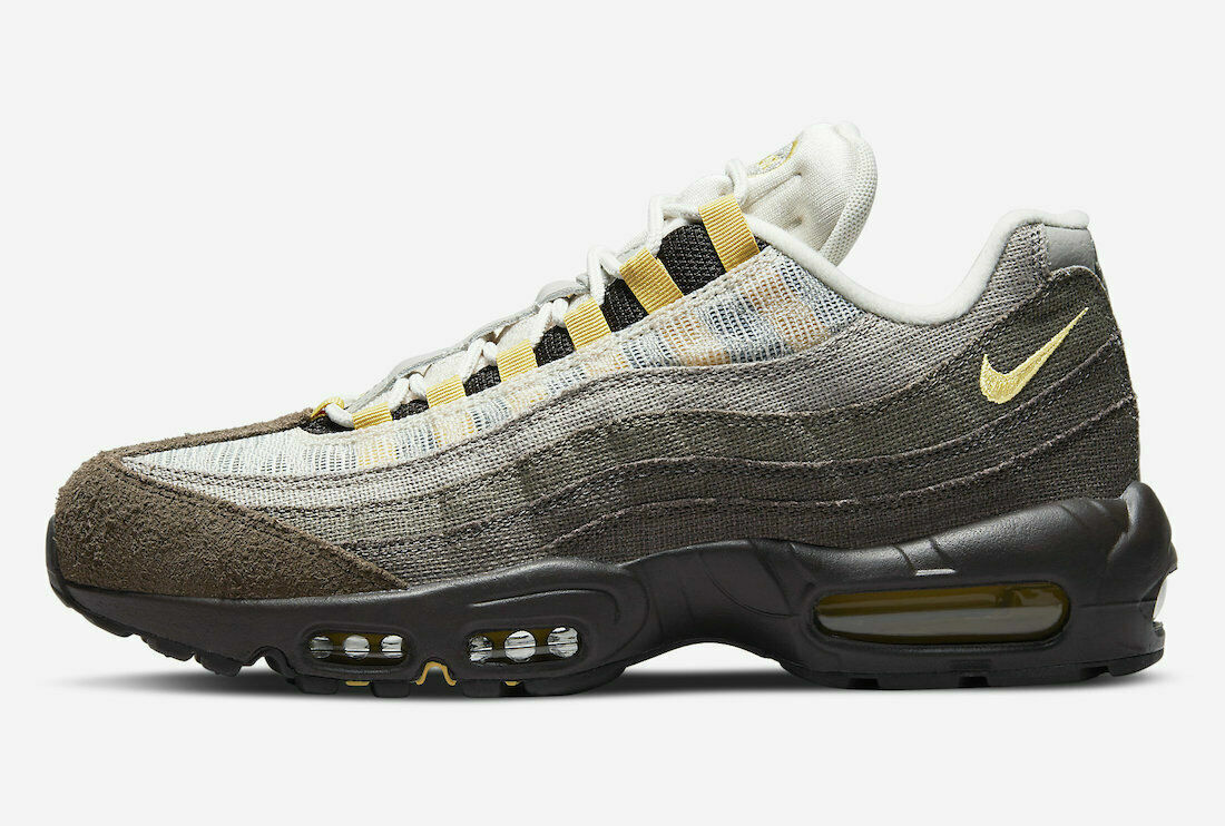 Nike Air Max 95 NH Ironstone Celery Оливково-серый черный DR0146-001 Мужской размер