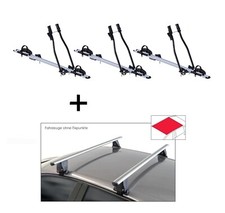 3x Fahrradträger SAGITTAR+Dachträger VDP Delta für für Hyundai Ioniq AE 4Türer a