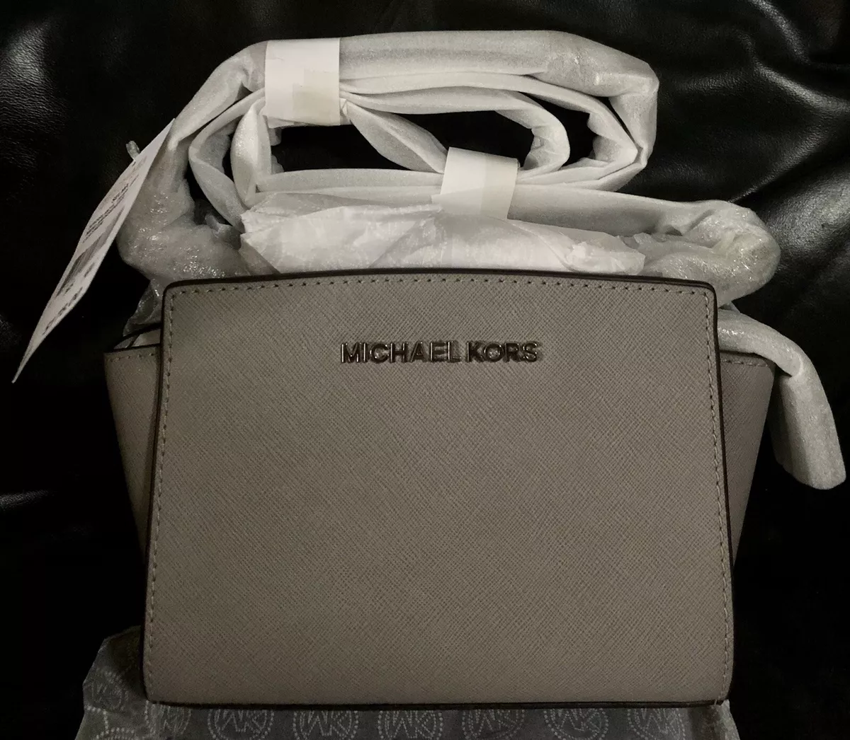 MICHAEL Michael Kors 'selma' Crossbody Bag in Gray