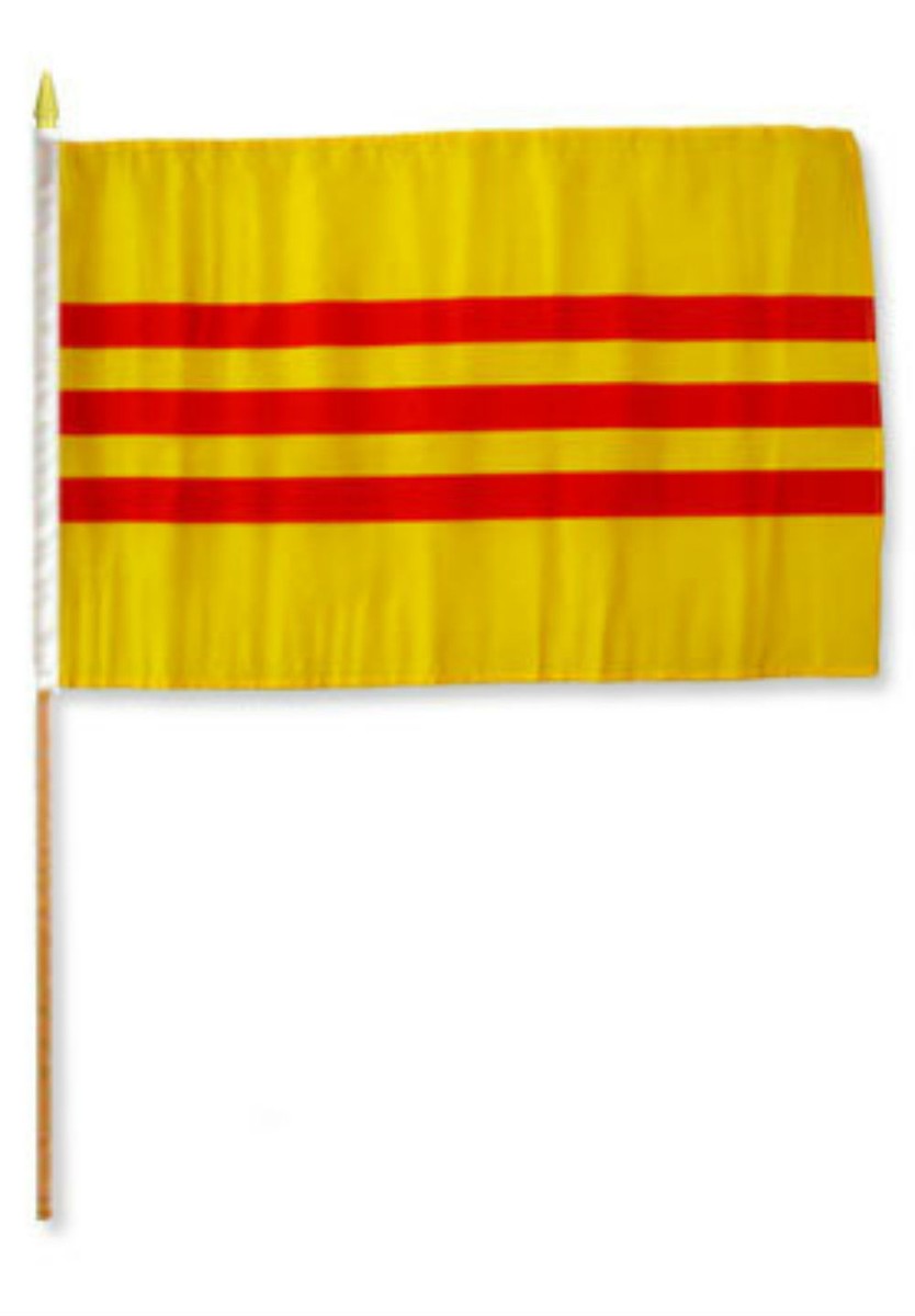 12x18 12x18 Set of 20 International Countries Stick Flag Wood Staff