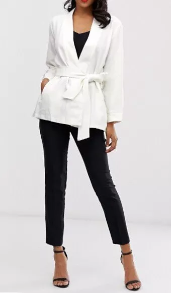 H M Kimono Style Jacket With Ties S NWT