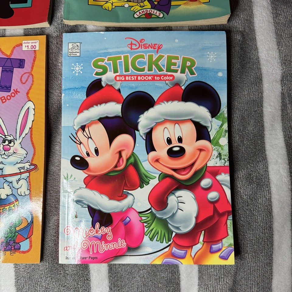 Livre D'autocollants Looney Tunes – Huckleberry Hound – Warner Bros – 1996 – Vintage