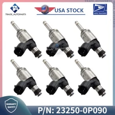 Set 6 Fuel Injection For Toyota Lexus 3.5L Direct Injector FJ1406 23250-0P090 US
