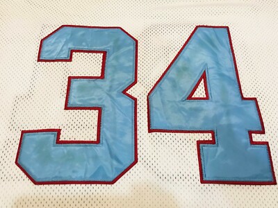 Vintage Mitchell & Ness NFL Houston Oilers CAMPBELL #34 Football