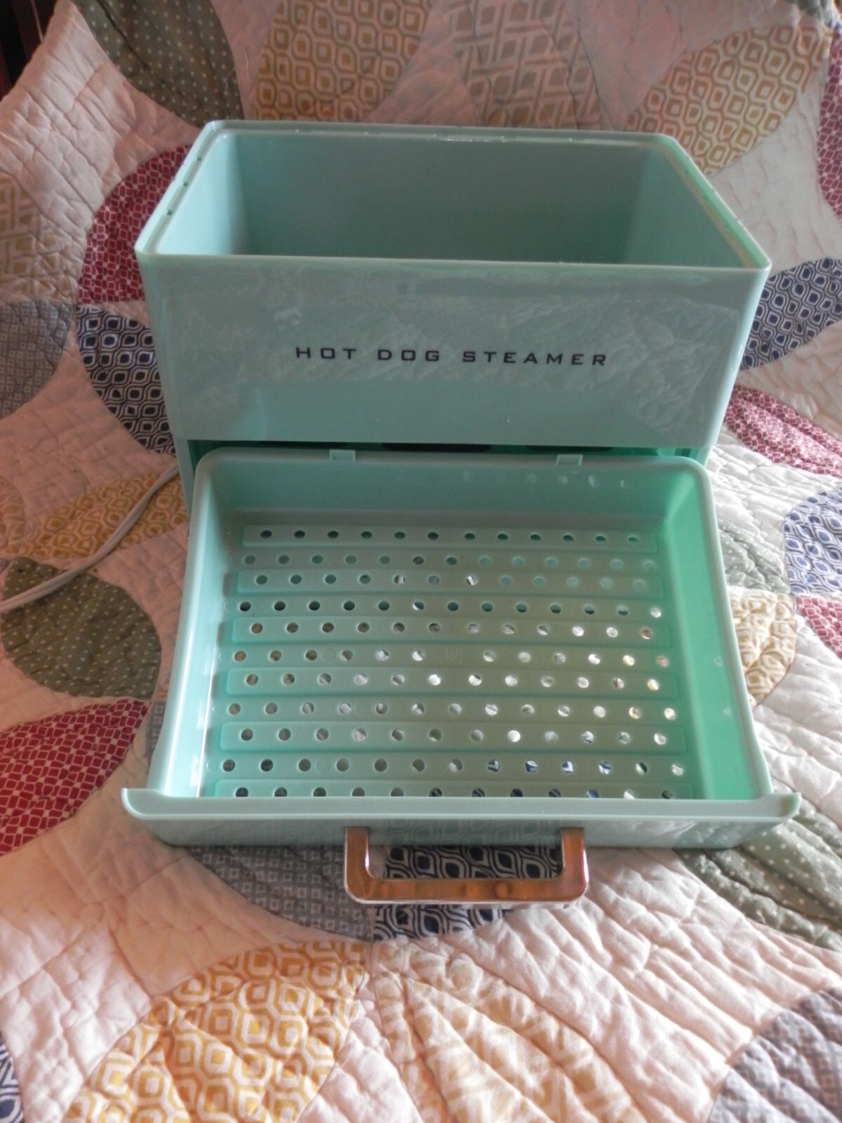 Nostalgia Hot Dog Steamer Model HSD248AQ Preowned Tested Works