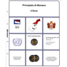 1 Envelope Masterphil 2 Euro Monaco 2013 20th vintage un accession