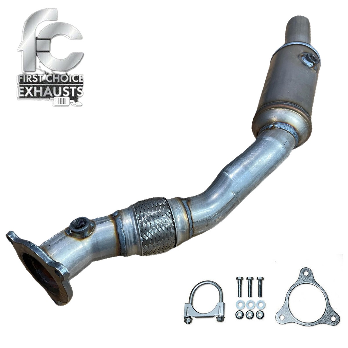 Catalytic Converter For 2004-2006 Chrysler Pacifica 3.5L V6 - Direct Fit With Flex Pipe (EPA Certified) - View #4