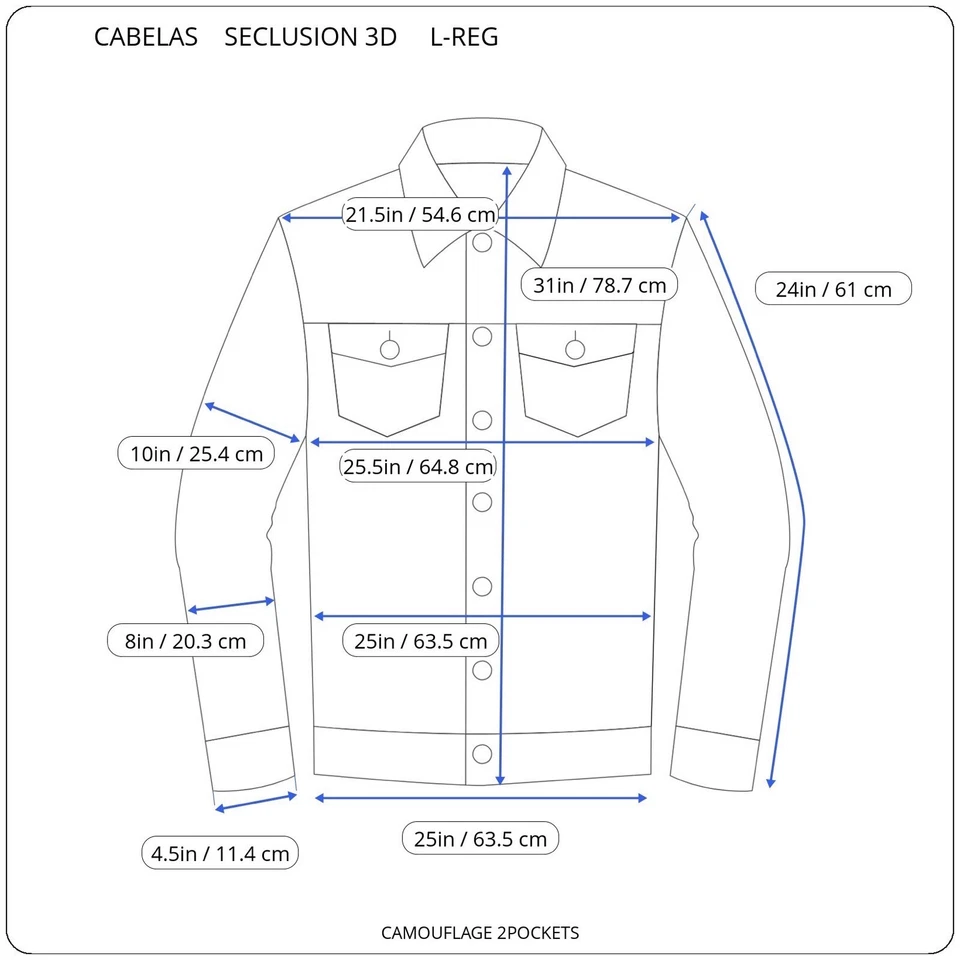 Juego de dos piezas de camuflaje Cabela's para hombre camisa grande pantalones cargo 40x31 Foto 2 de 4