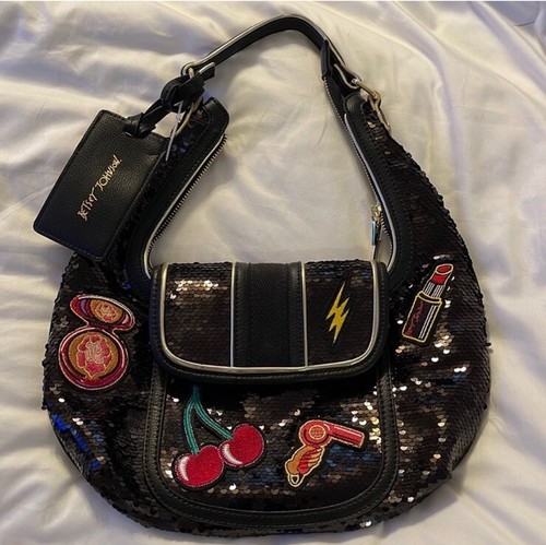 Betsey Johnson purse/Tote- sequins. NWTS