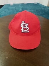 St. Louis Cardinals OC Sports Boys Red Adjustable Cap Hat One Size Logo