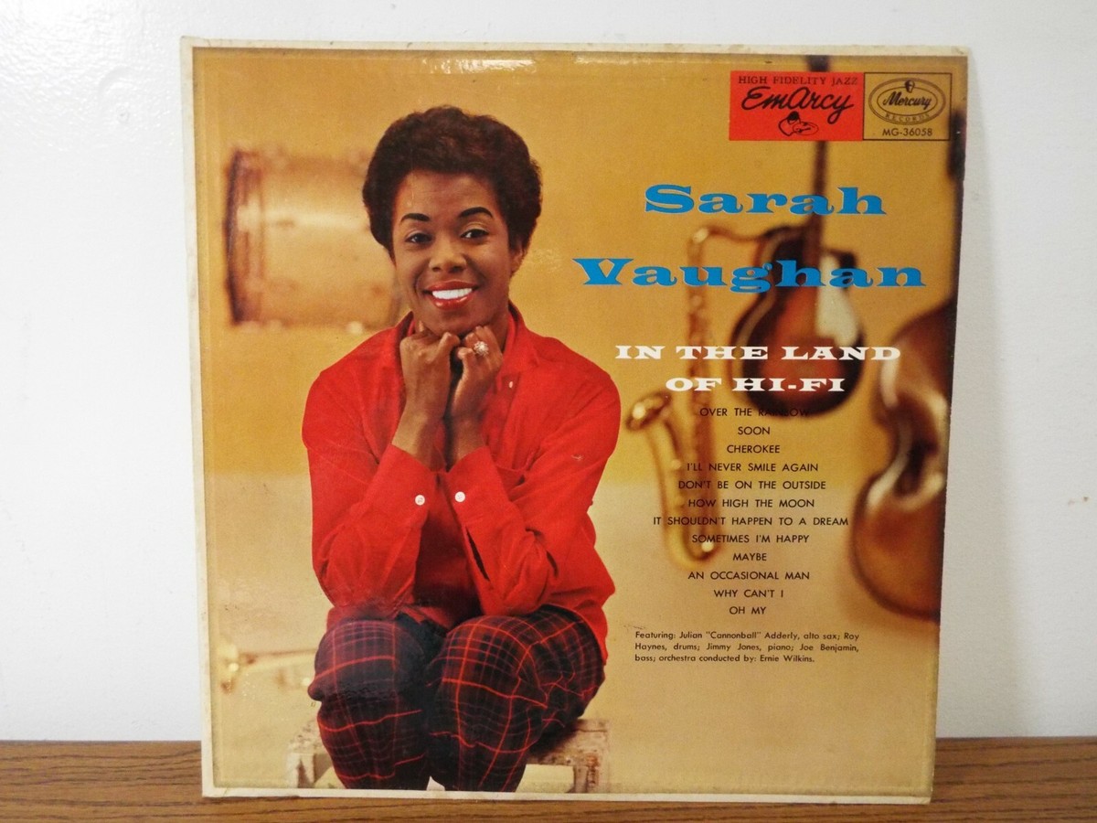 CANNONBALL ADDERLEY SARAH VAUGHAN IN THE LAND OF HI-FI 1955 JAZZ