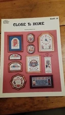 CLOSE TO HOME COUNTRY SAMPLER CROSS STITCH PATTERN FREE SHIPPING  
