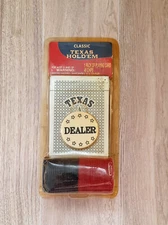 Classic Texas Hold'em Playing Cards and Poker Chips Lucky Star New Sealed