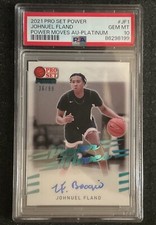 2021 Pro Set POWER MOVES AUTO PLAT / 99 BOOGIE FLAND #JF1 PSA GEM MT 10