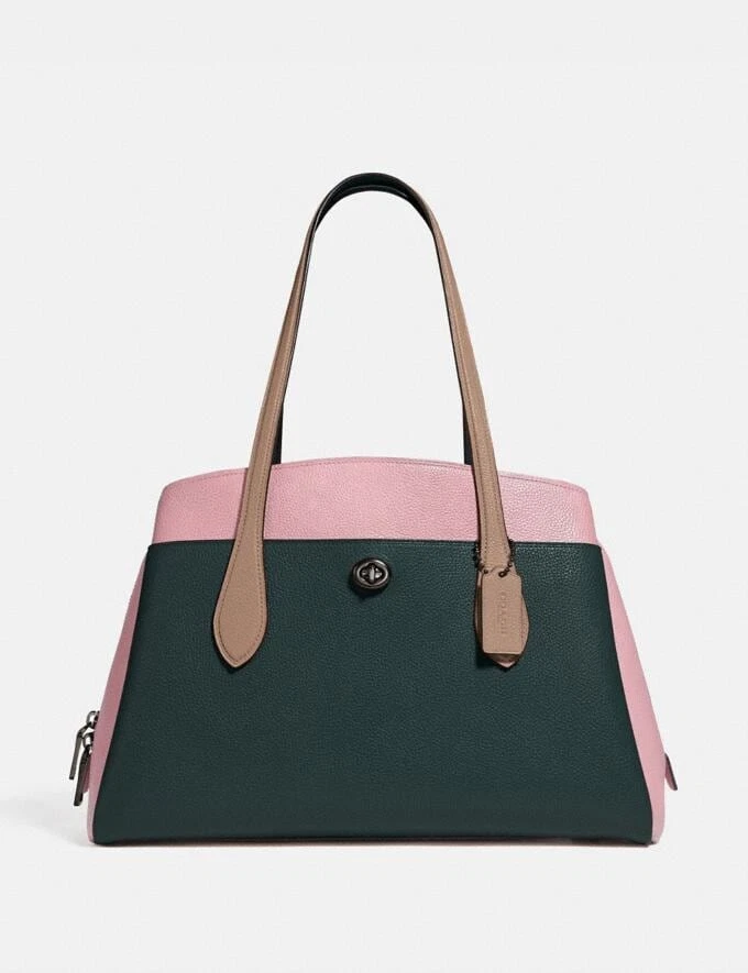 Lora carryall in colorblock Clearance