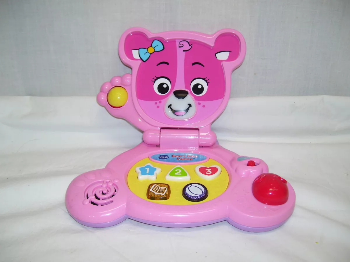 VTech Brilliant Baby Laptop, Learning Toy for Baby, Pink