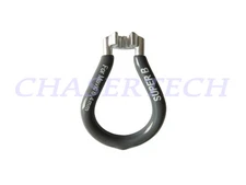 Super B Bicycle Bike Tool Spoke Wrench Mavic 7 Spline 6.4mm Gray
