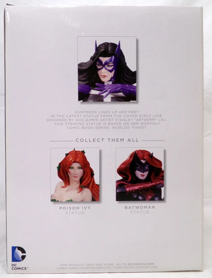 DC Collectibles DC Comics Cubierta Niñas Cazadora Limitada 1546/5200 9.8" Estatua Foto 2 de 4