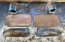 1955 - 1956 Cadillac Conv. 2d H T Door Access Duct Panels Oem Used Set 