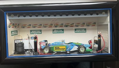 Ferrari Formel 1 Schumacher Diorama