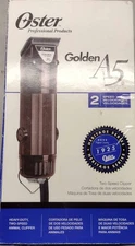 Oster Golden A5 Pet Animal Horse Clipper + Combs accessories 2 spd Excellent