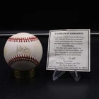 Greg Maddux Signed Rawlings 1995 World Series Baseball Auto Goldin COA ZJ22508