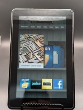 Amazon Kindle Fire 8GB, Wi-Fi, 7" - Black - Working