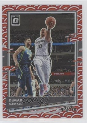 2020-21 Panini Donruss Optic Photon Prizm DeMar DeRozan #36 0b3