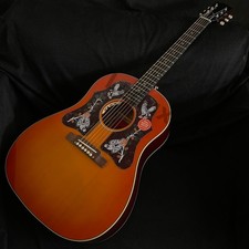 High Quality H-bird Acoustic Electric Guitar Bone Nut Solid Spruce Top B-Band