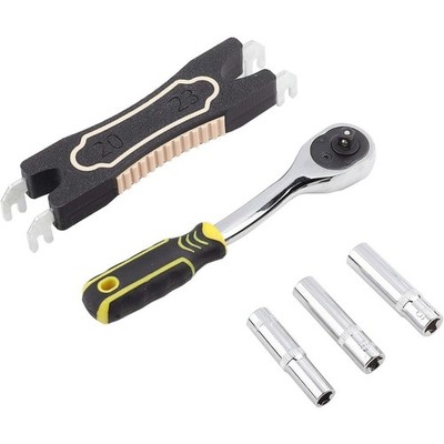Reliable 3D Printer Nozzle Cleaning Tool Heating Block Remover for 3/V6 Extruder