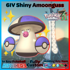 ✨ Shiny Amoonguss 6IV ✨ Mega Dimension Pokemon Legends ZA Ready 🚀 Fast 🚀