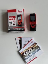 Leica Disto D1 40m Laser Distance Measurer, Perfectly Used in Box as Photos Show