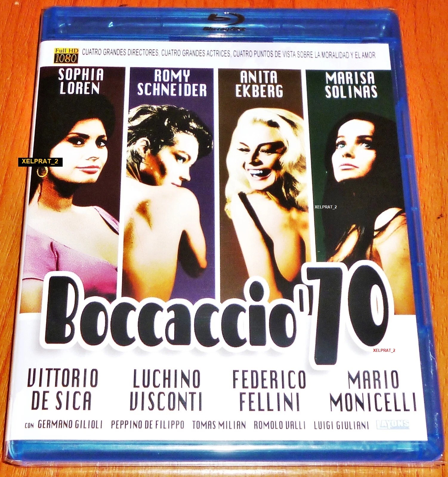 BOCCACCIO 70 / BOCCACCIO´70 (Bluray Area B) Italiano . Español - Precintada