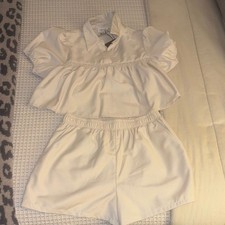 NWT - Le Lis Cream Two piece set off white