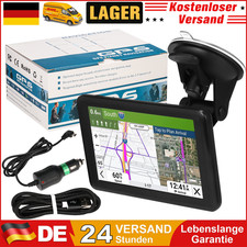 5/7 Zoll GPS Navi Navigationsgerät für Auto LKW PKW 8GB Lebenslange EU Karten