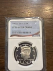 1992-S Kennedy Half Dollar Silver Proof NGC PF 70 Ultra Cameo