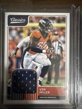 2018 Panini Classics - Classic Materials Von Miller #11 (MEM)